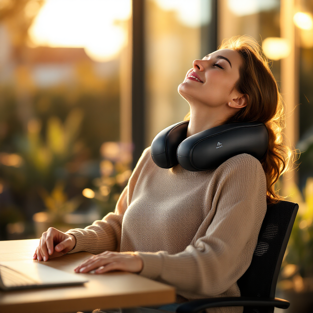 Shiatsu Neck & Shoulder Massager with Heat